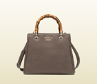 Bamboo shopper leather tote 336032 A7M0G 2137