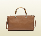 Bamboo shopper leather tote 323660 A7M0G 9822