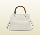 Bamboo shopper leather tote 336032 A7M0G 9022