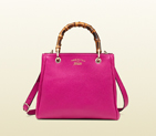 Bamboo shopper leather tote 336032 A7M0I 5523