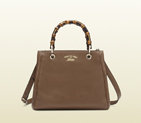 Bamboo shopper leather tote 336032 A7M0G 2527