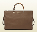 Bamboo shopper leather tote 323658 A7M0G 2527