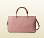 Bamboo shopper leather tote 323660 A7M0K 5812