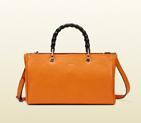 Bamboo shopper leather tote 323660 A7M0V 7626