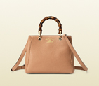 Bamboo shopper mini leather top handle bag 368823 A7M0G 2754
