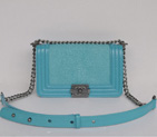 Boy Chanel Flap Shoulder Bag Grain Leather A67064 CakeGreen A67064