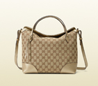 Bree original GG canvas top handle bag 353120 KH1RX 8612