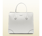 Bright diamante leather top handle bag