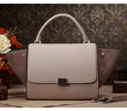 Celine mini Trapeze Top Handle Bag Original Grainy Leather 3342 Khaki
