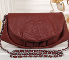 Chanel Caviar leather Shoulder Bags A40033 Burgundy
