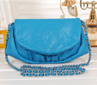 Chanel Caviar leather Shoulder Bags A40033 Dark blue