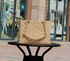 Chanel Classic Coco Bag Apricot GST Caviar Leather A50995 Gold A50995