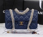 Chanel Classic Flap Bags Calfskin Leather A67029 Blue
