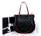 Chanel Cruise 2015 shoulder bag Original Sheepskin Leather A00181 Black A00181