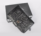 Chanel Matelasse Bi-Fold Wallet Sheepskin Leather C092 Black C092