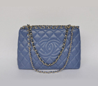 Chanel Shopping Bag Sheepskin Leather A30177 Royalblue