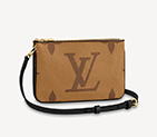 DOUBLE ZIP POCHETTE