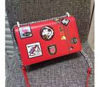 Diorama flap bag D0933