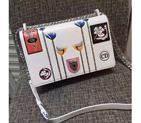Diorama flap bag