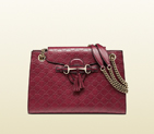 Emily guccissima leather chain shoulder bag 295403 AA61G 6134