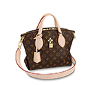 FLOWER ZIPPED TOTE BB M44359