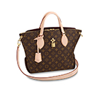 FLOWER ZIPPED TOTE MM M44360