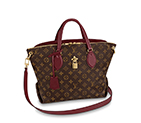 FLOWER ZIPPED TOTE MM M44348