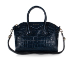 Givenchy Antigona Bag Big Crocodile Leather 9981 in Royal blue