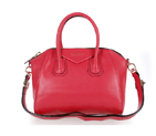 Givenchy Antigona Bag Clemence Leather 9981 Rose Red