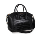 Givenchy Antigona Bag Crocodile Leather 9981 Black