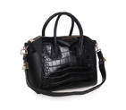 Givenchy Antigona Bag Crocodile Leather 9981 Black