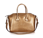 Givenchy Antigona Bag Crocodile Leather 9981 Gold