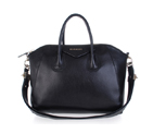 Givenchy Small Antigona Bag Lichee Pattern Leather 9981 Black