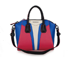 Givenchy Small Antigona Bag Smooth Leather 6362 Rose&Blue&White