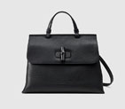 Gucci Bamboo daily leather top handle bag 392013 A7M0N 1000