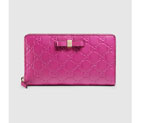Gucci Bow leather GG zip around wallet 388680 CWC1G 5594 388680