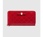 Gucci Bow leather GG zip around wallet 388680 CWC1G 6433 388680