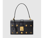 Gucci Cat Lock leather top handle bag 421997 AP00T 1000 421997