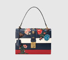 Gucci Cat Lock leather top handle bag 421998 CWLVT 8640 421998