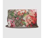 Gucci GG Blooms Supreme chain wallet 402724 KU2IN 8693 402724