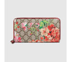 Gucci GG Blooms Supreme zip around wallet 404071 KU2IN 8693 404071