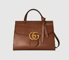 Gucci GG Marmont leather top handle 421890 A7M0T 2548 421890