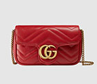 Gucci GG Marmont matelasse leather super mini bag 476433 DSVRT 6433 476433