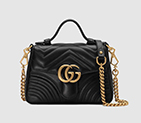 Gucci GG Marmont mini top handle bag 547260 DTDIT 1000