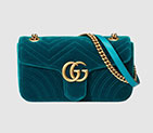 Gucci GG Marmont velvet shoulder bag 443497 K4D2T 4462