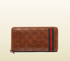 Gucci GG supreme canvas web zip around wallet 308009 A0VBR 2574 308009