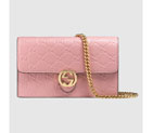 Gucci Gucci Icon leather GG chain wallet 409340 CWC1G 5808 409340