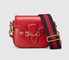 Gucci Lady Web leather shoulder bag 380574 BZ72T 6473 380574
