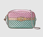 Gucci Laminated leather small shoulder bag 541061 0U14X 5879 541061