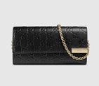 Gucci Leather GG chain wallett 269541 CWC1G 1000 269541